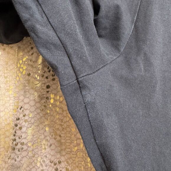 KILLSTAR Umbra Black White Printed Cat Night Sky Stretchy Goth Leggings XXL - Picture 6 of 11